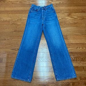 NWT Rouje Concorde Jeans in Indigo Doublestone Size 24